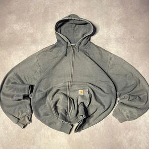 Vintage Carhartt Workwear Zip Up Hoodie